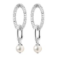 Boucles d'oreilles Rebecca Femme Diva Pearls in Aluminium Perla BDAOBB01